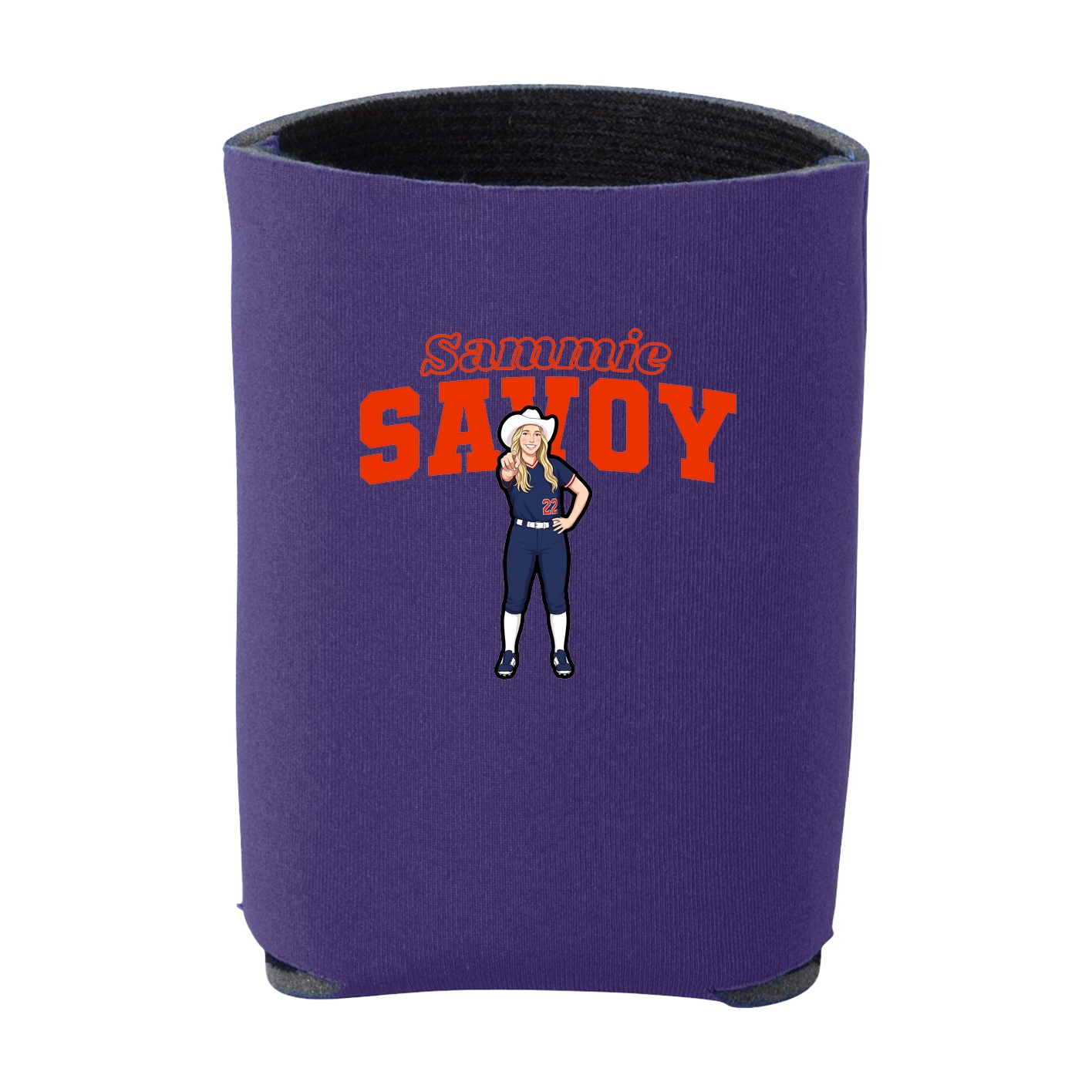 Can Holder — Name Arch in Purple