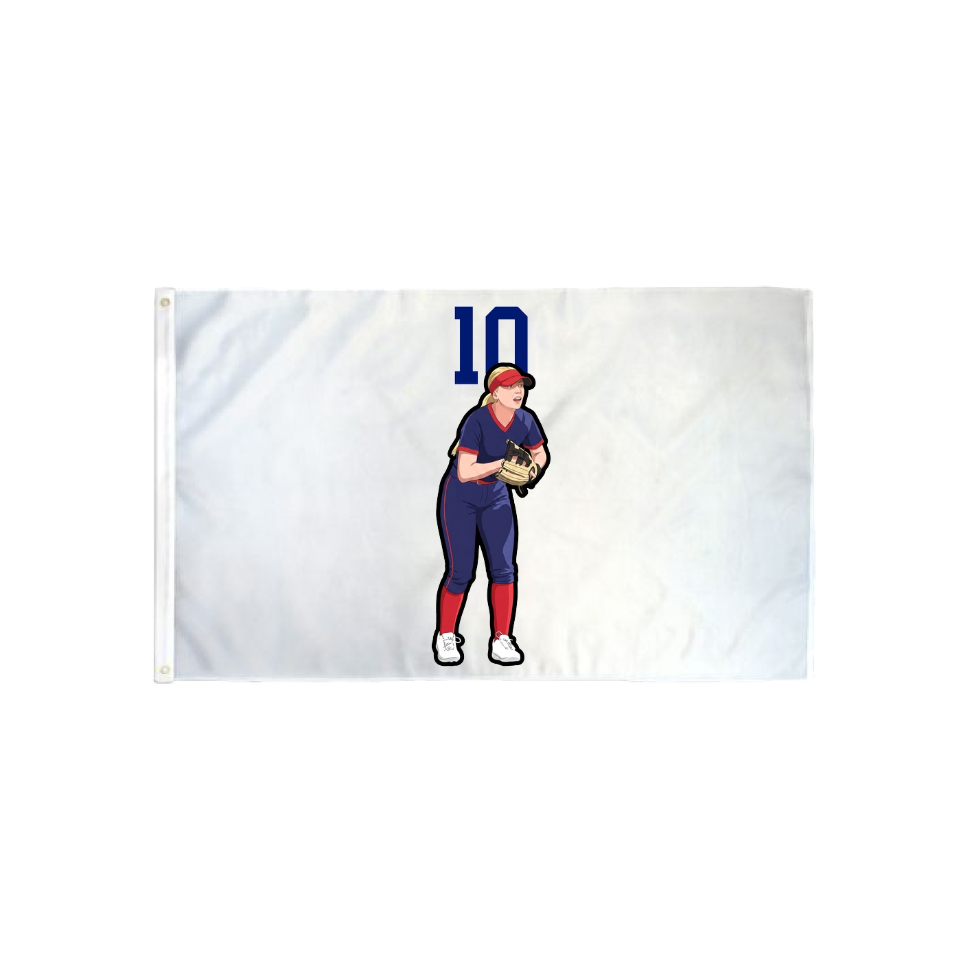 3x5 Flag — Number Top in Classic
