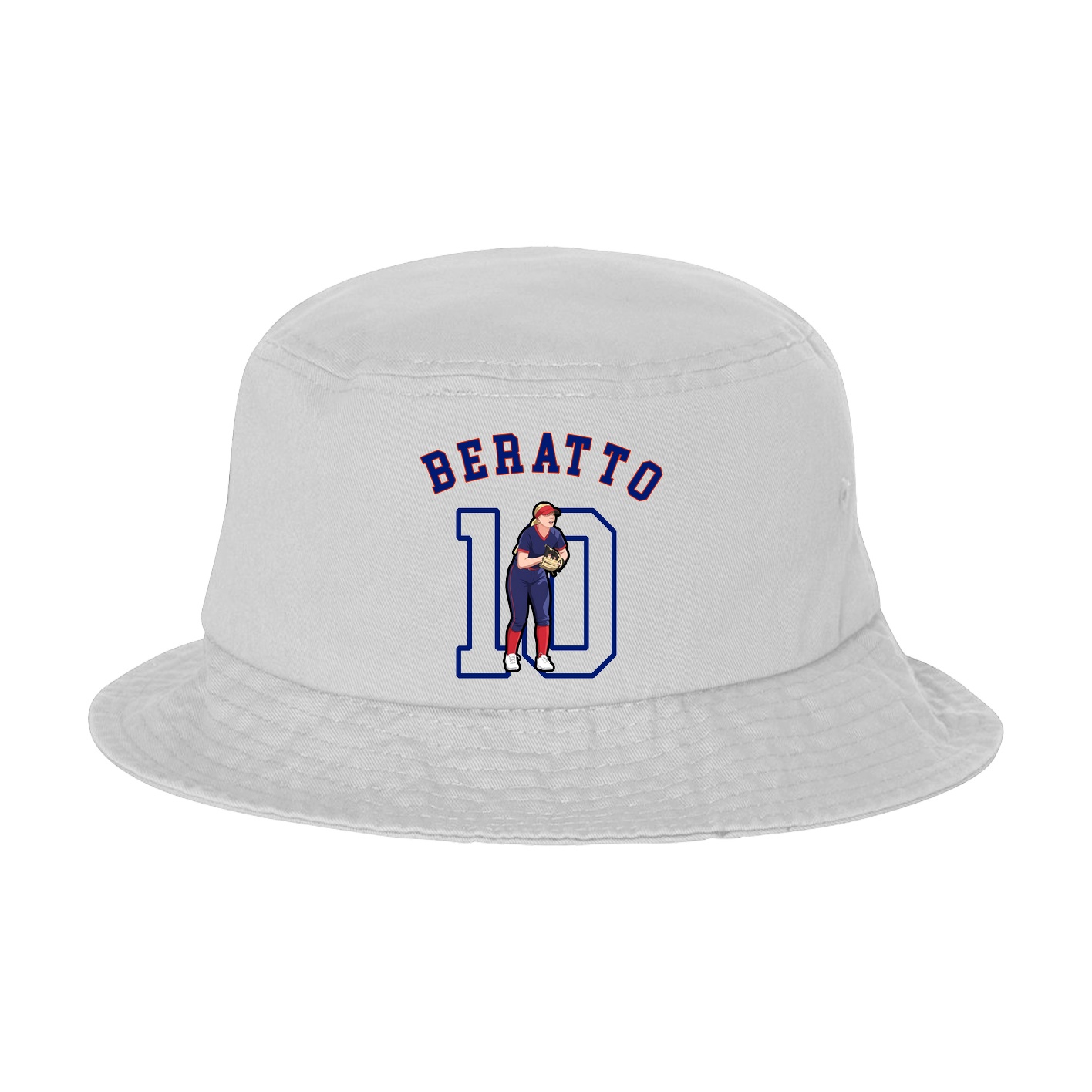 Bucket Cap — Shirsey Arch in White