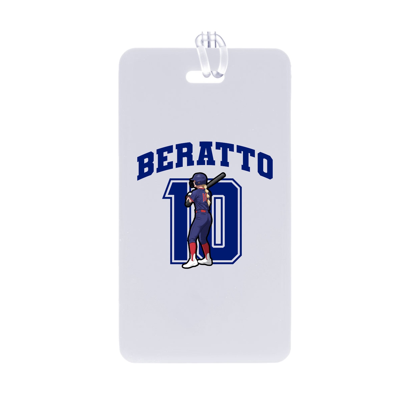 Bag Tag — Number in Classic