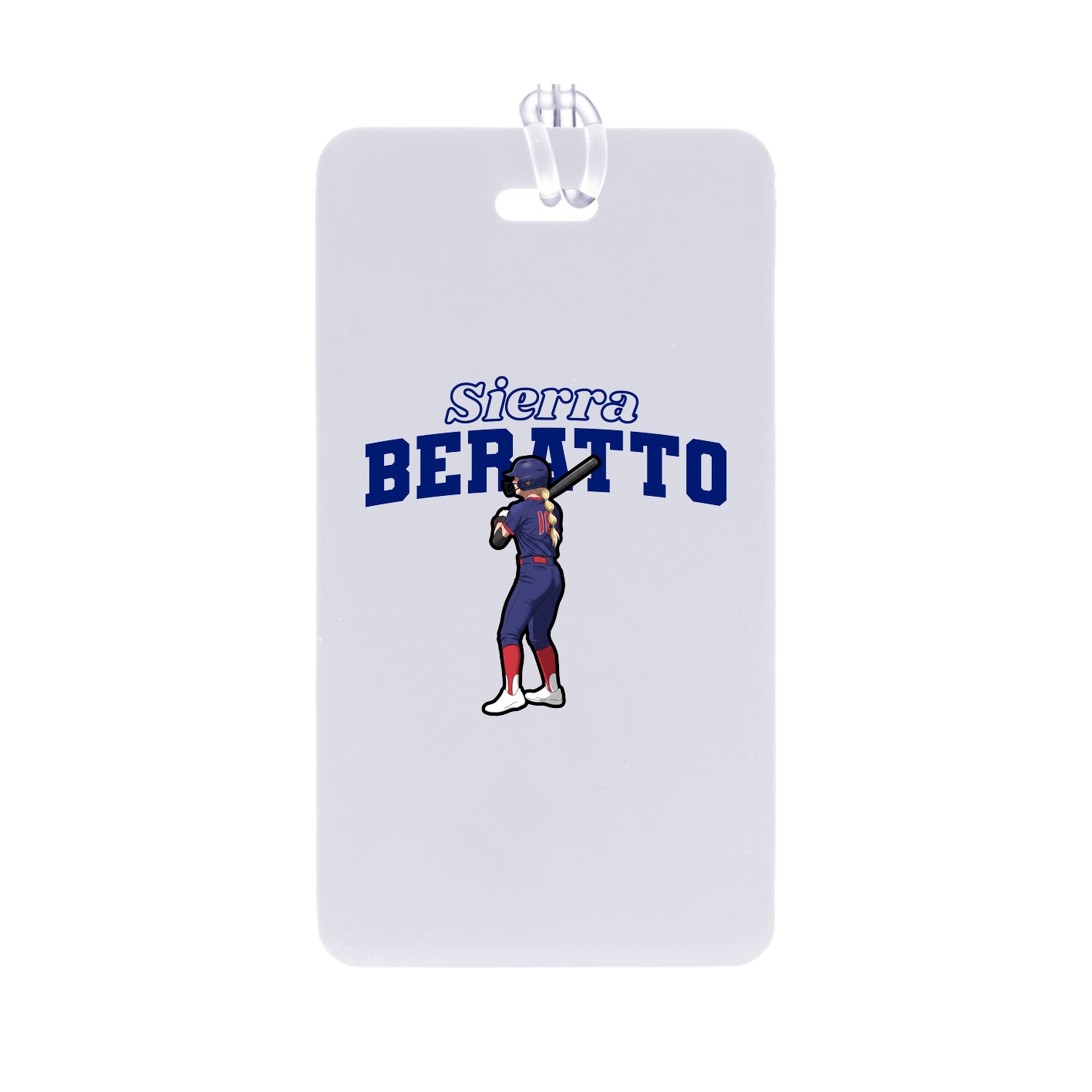 Bag Tag — Name Arch in Classic