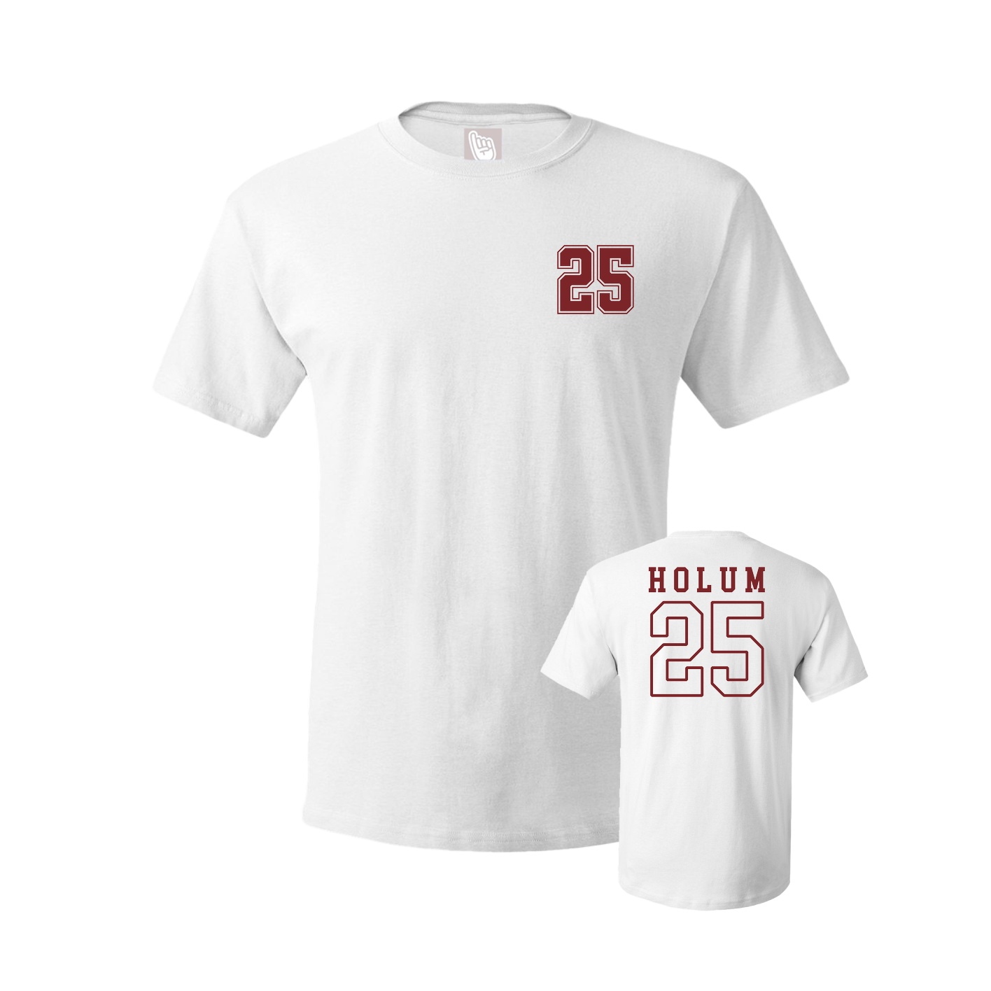 Tee — Chest Back in White