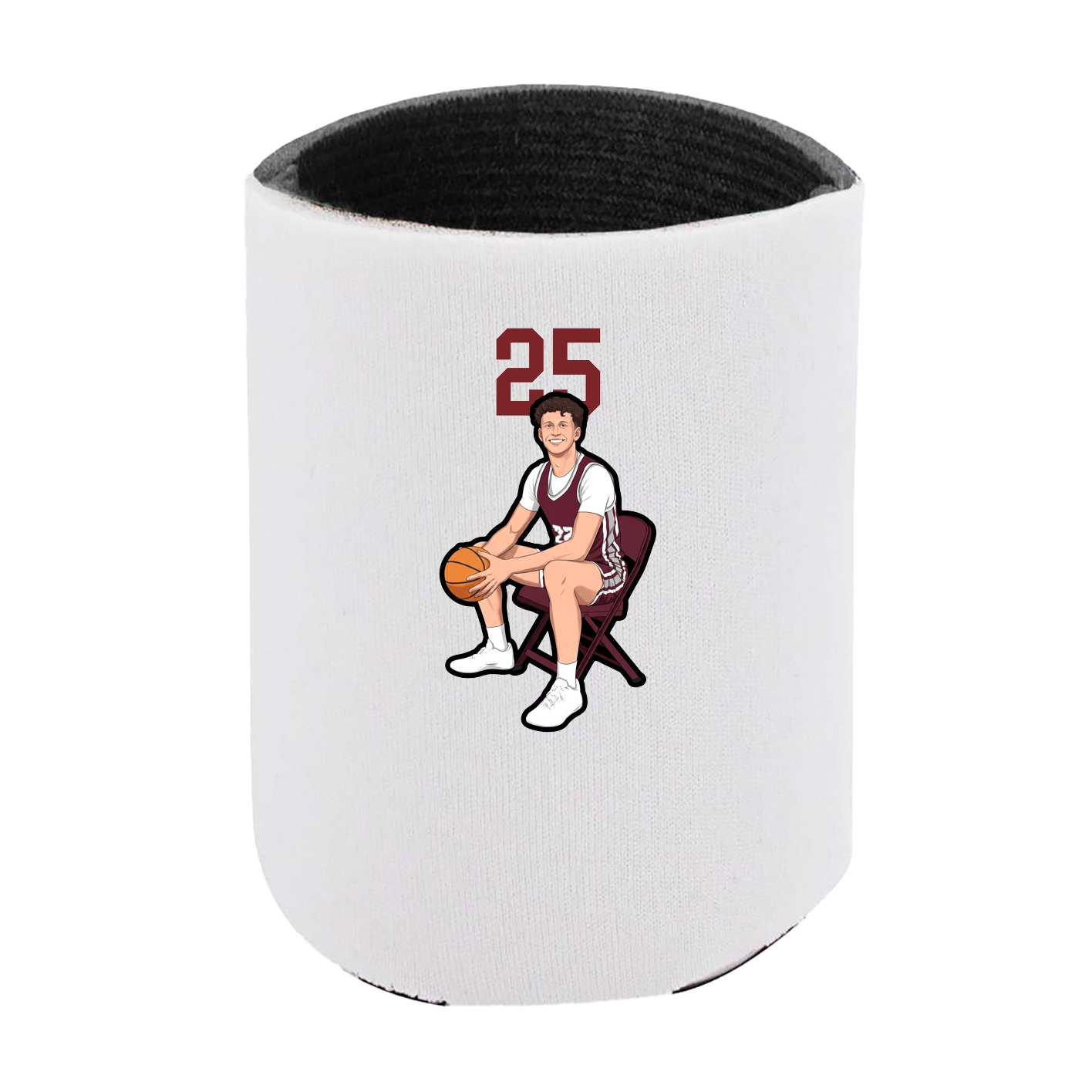Can Holder — Number Top in White