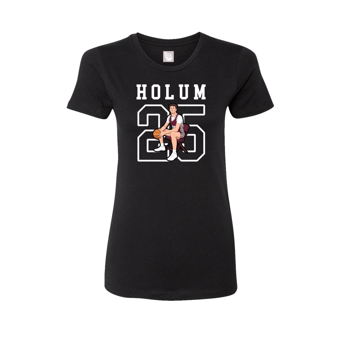 Fitted Women's Tee — Shirsey in Black