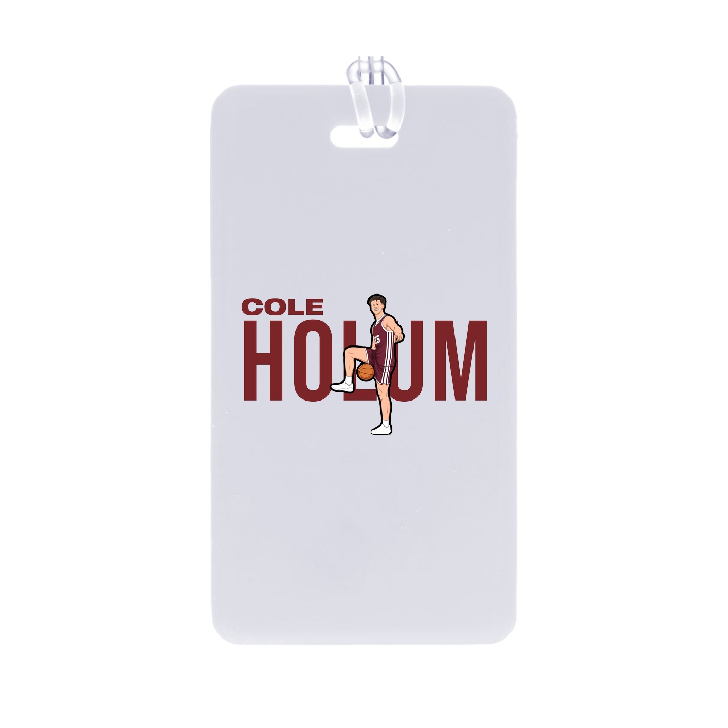 Bag Tag — Player Name in Classic