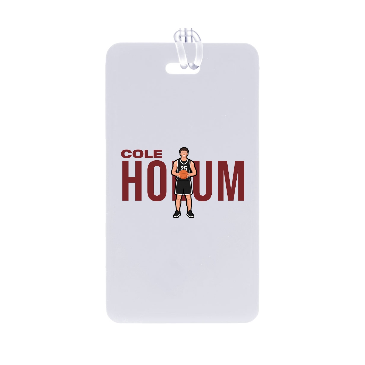 Bag Tag — Player Name in Classic