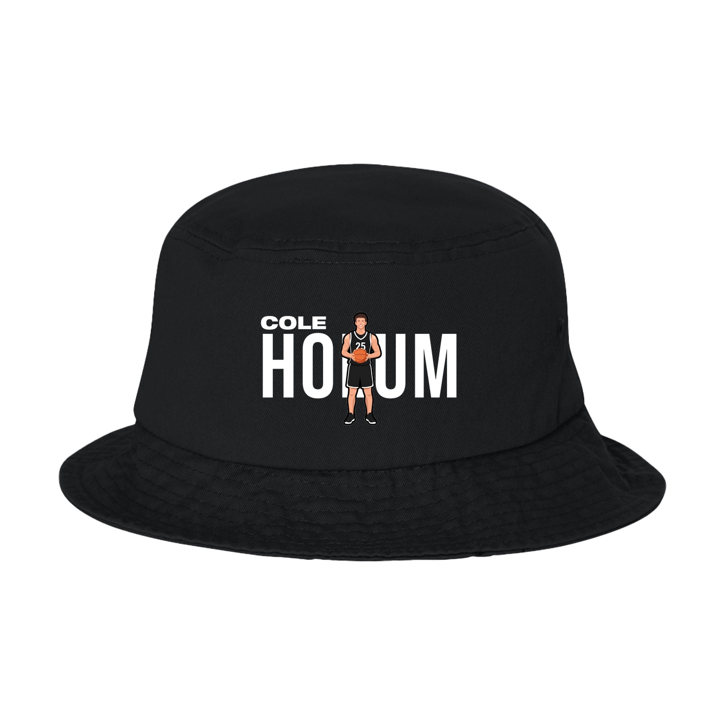 Bucket Cap — Player Name in Black