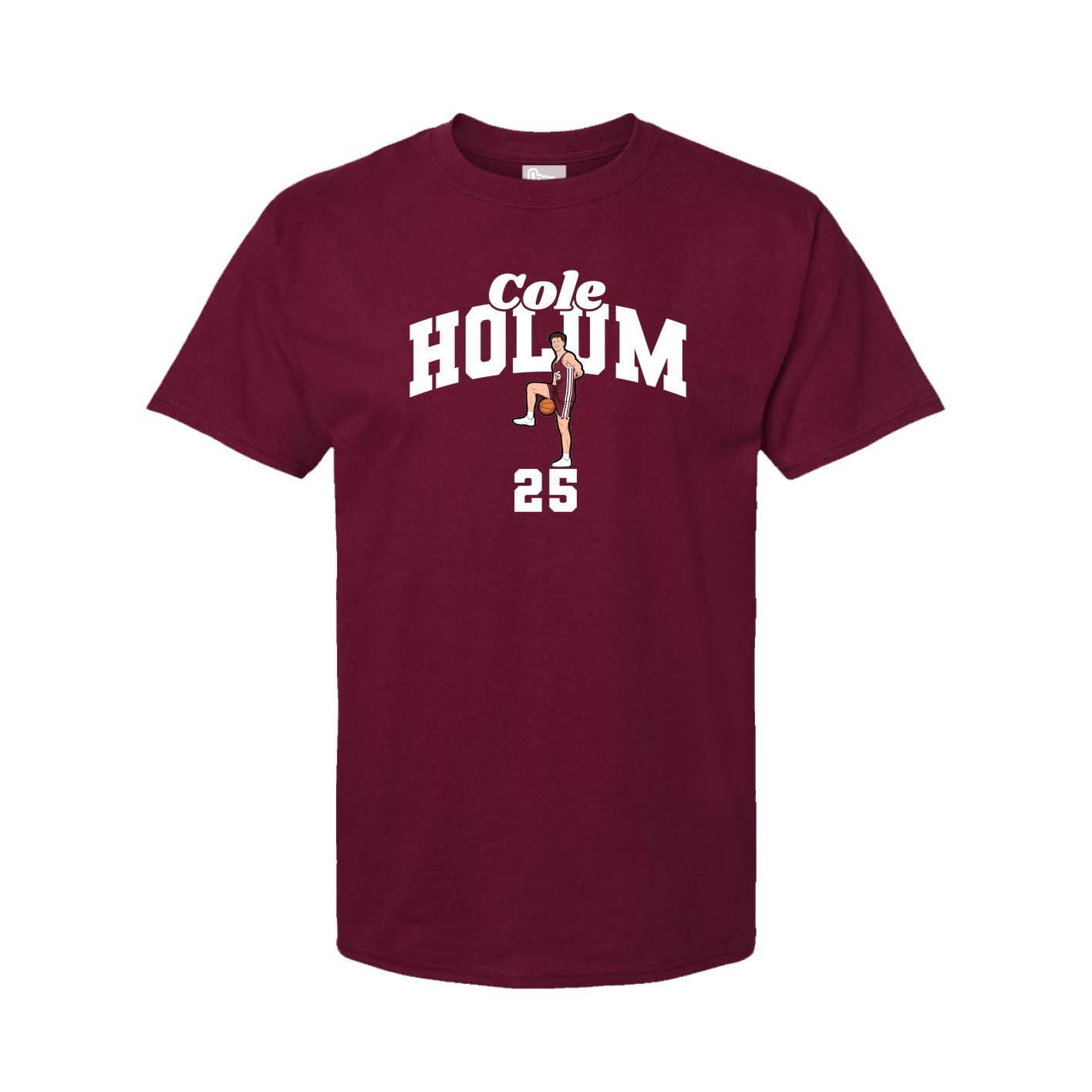 Youth Tee — Signature Arch in Cardinal