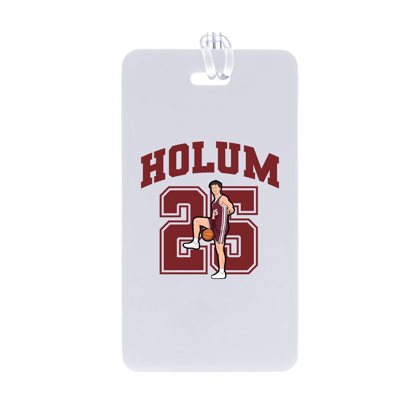 Bag Tag — Number in Classic