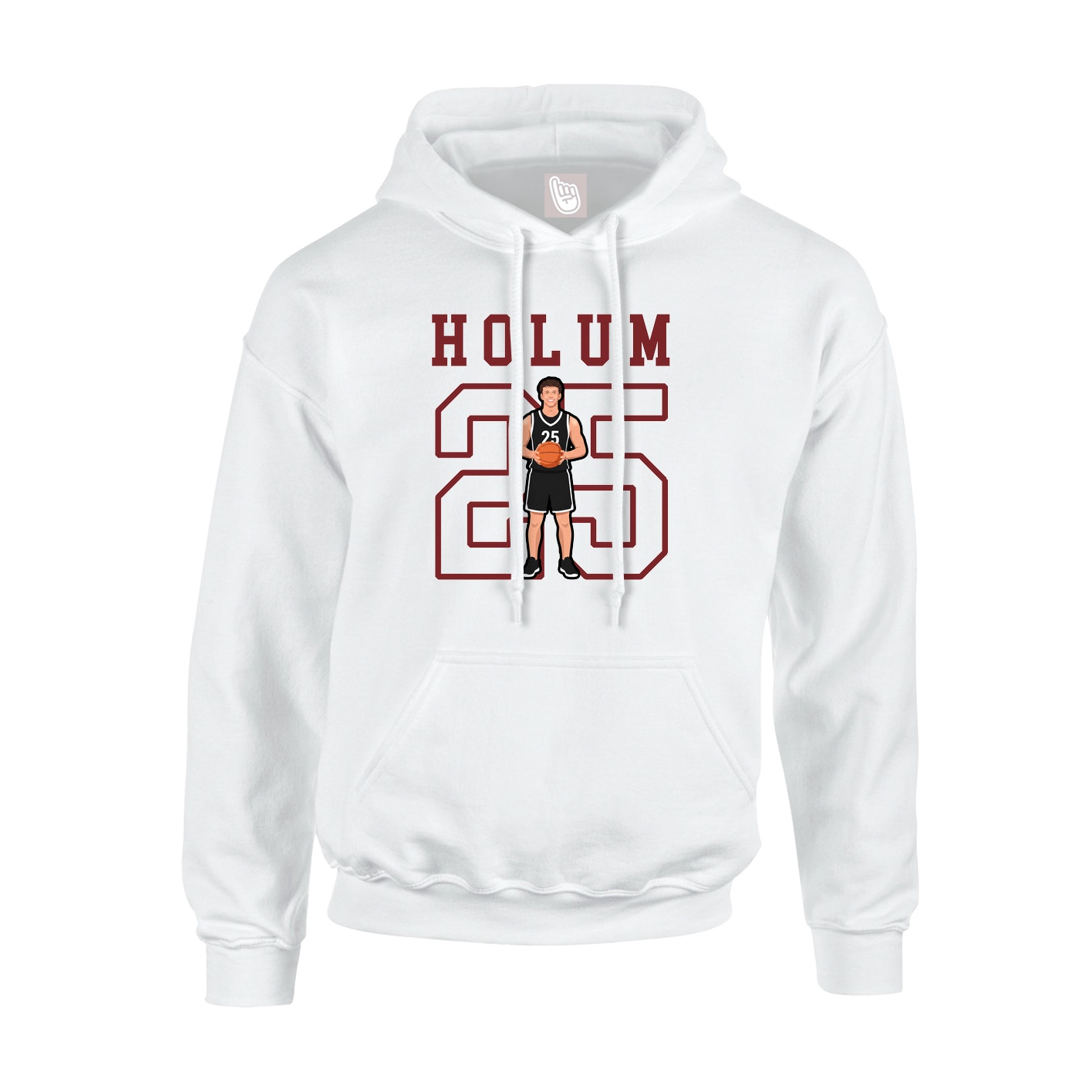 Hoodie — Shirsey in White