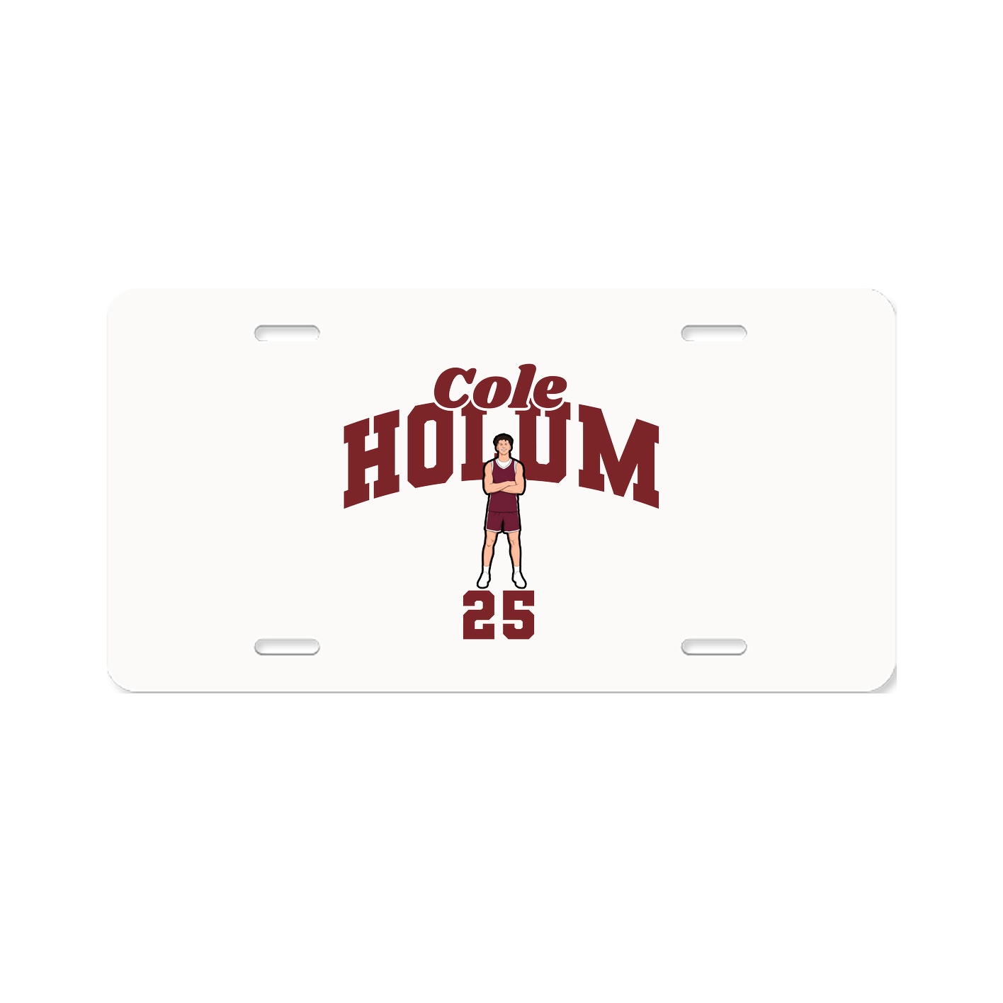 License Plate — Signature Arch in Classic