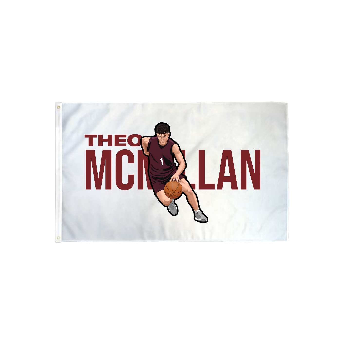 3x5 Flag — Player Name in Classic