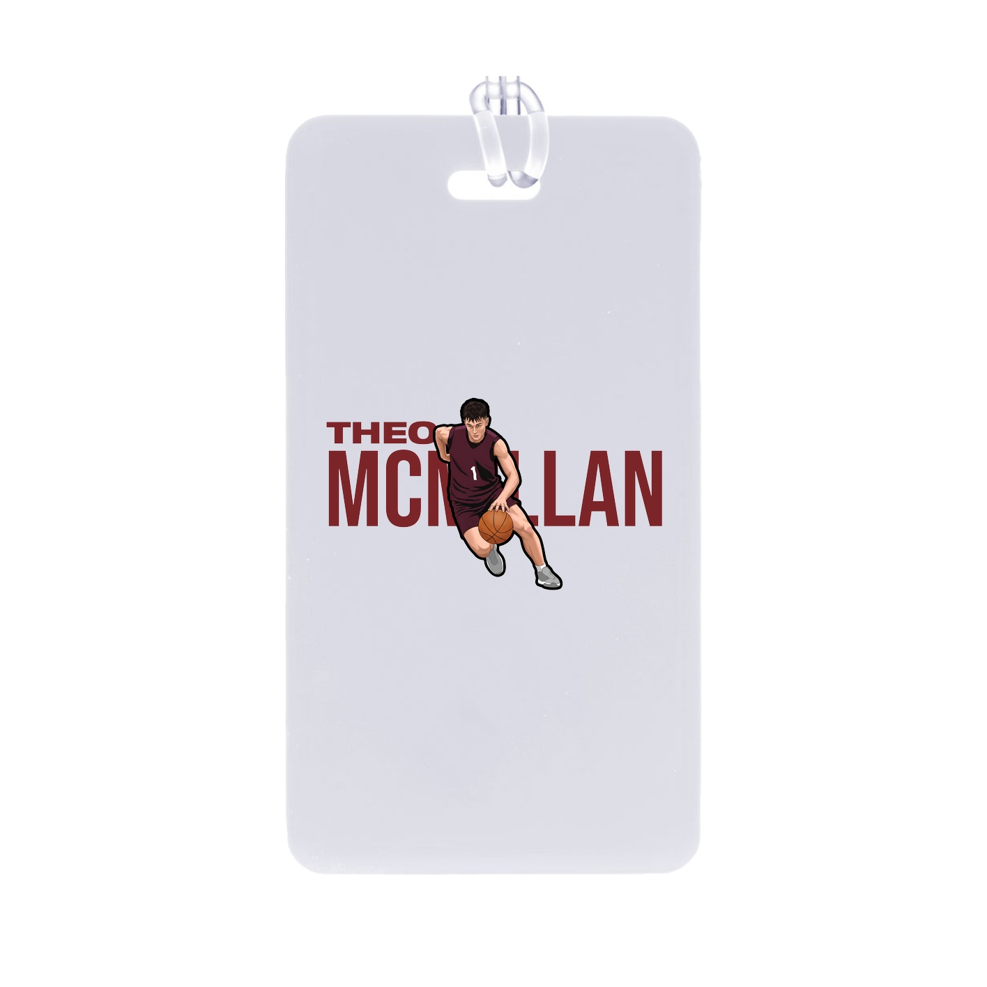 Bag Tag — Player Name in Classic