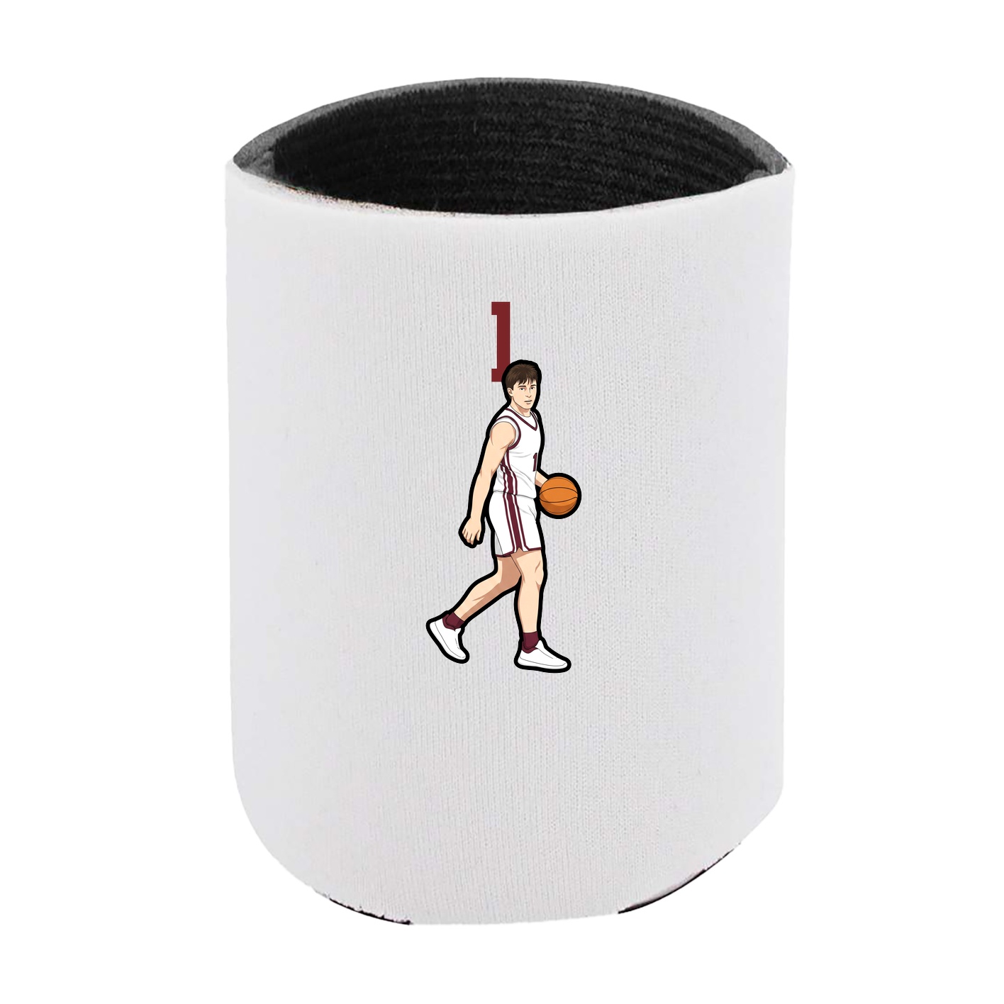 Can Holder — Number Top in White