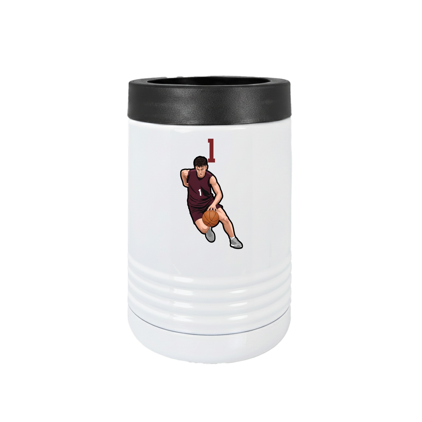 Beverage Holder — Number Top in White