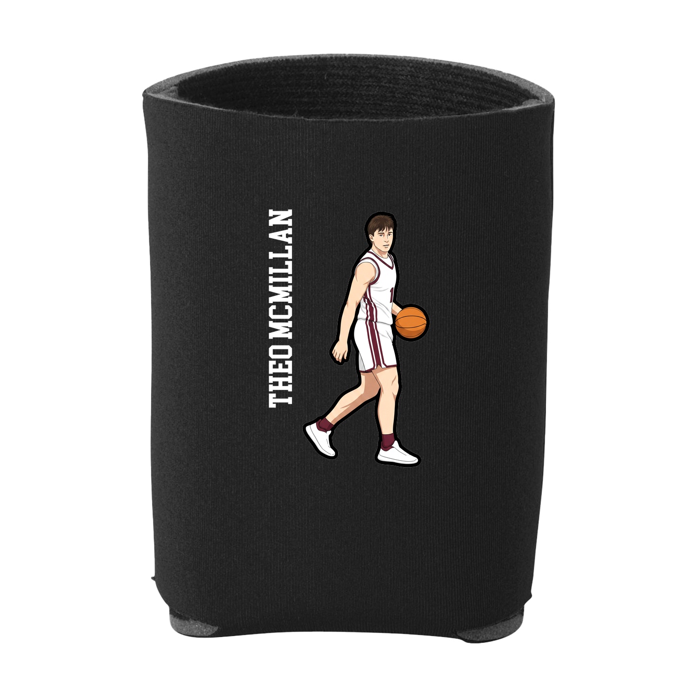 Can Holder — Name Vertical in Black