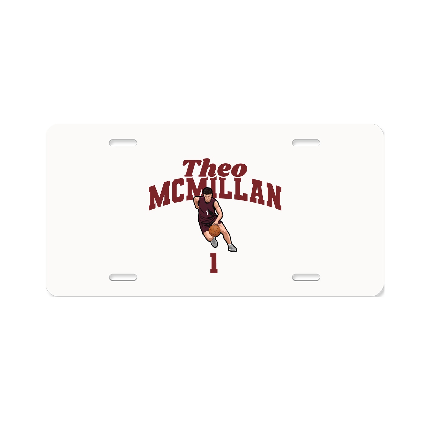 License Plate — Signature Arch in Classic