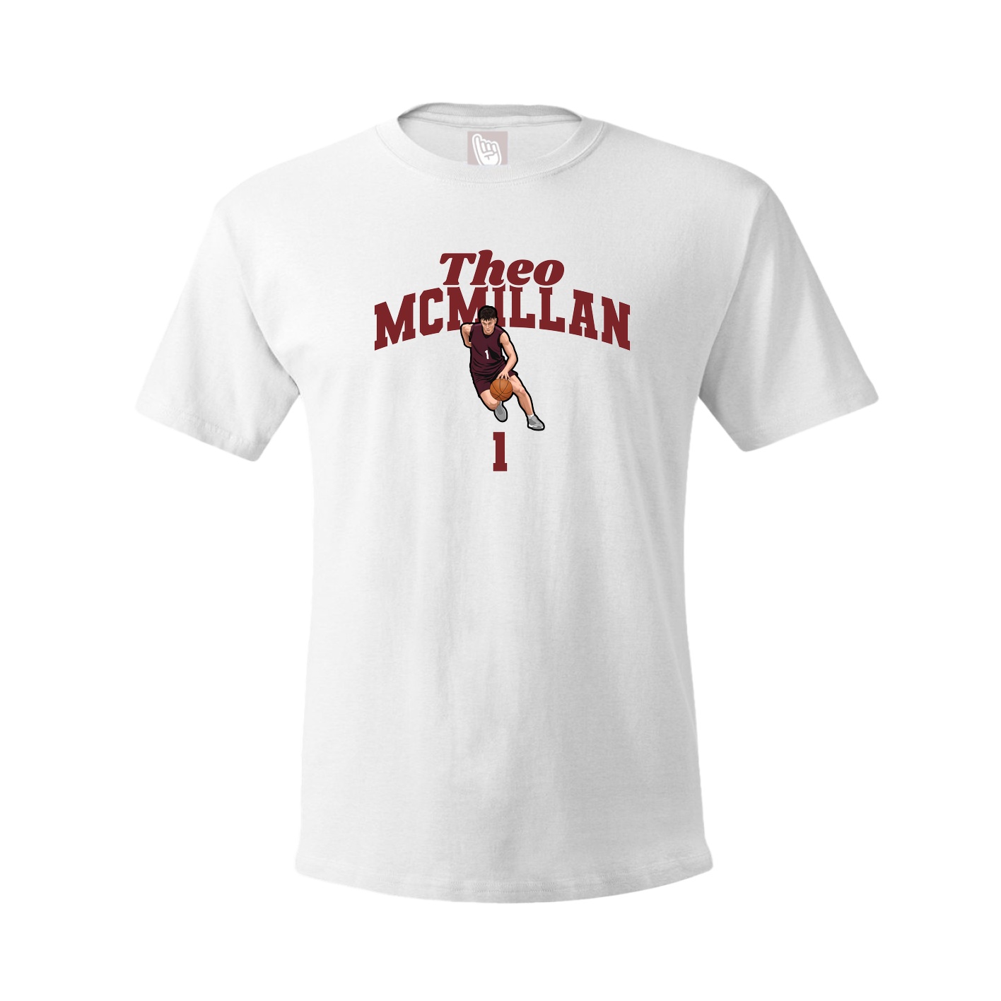 Tee — Signature Arch in White