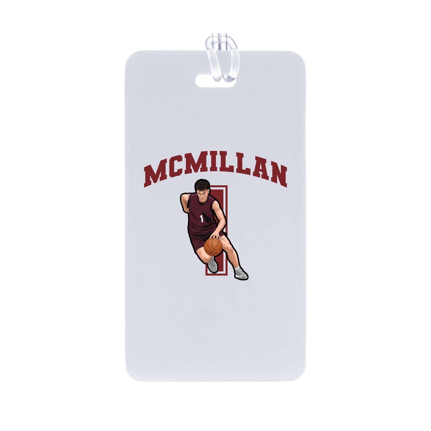 Bag Tag — Number in Classic