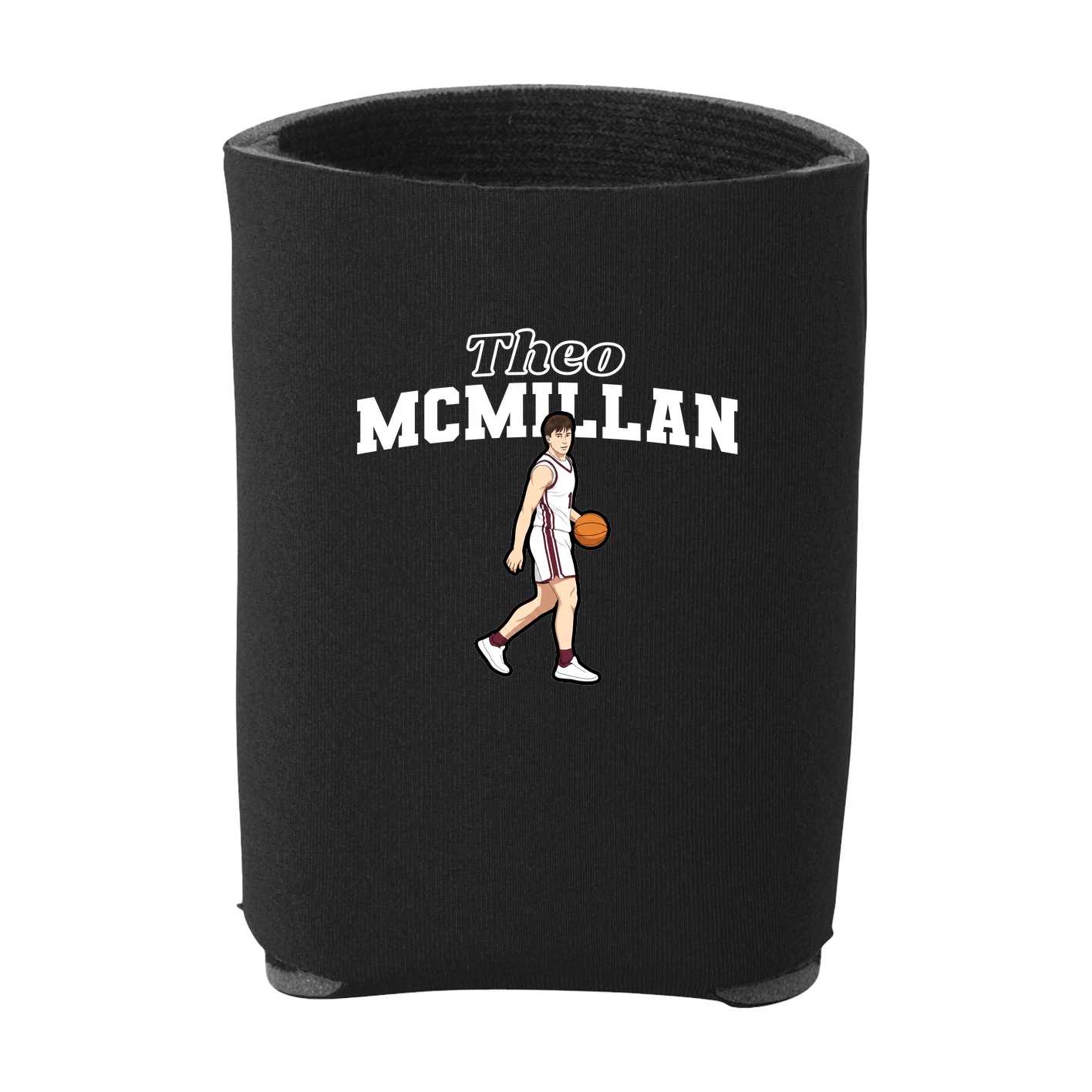 Can Holder — Name Arch in Black