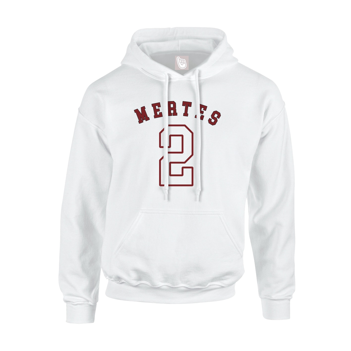 Hoodie — Shirsey Arch in White