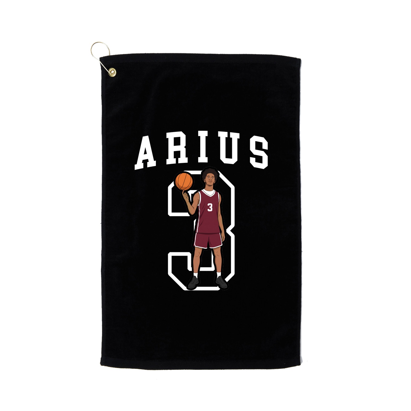 Golf Towel — Shirsey in Black