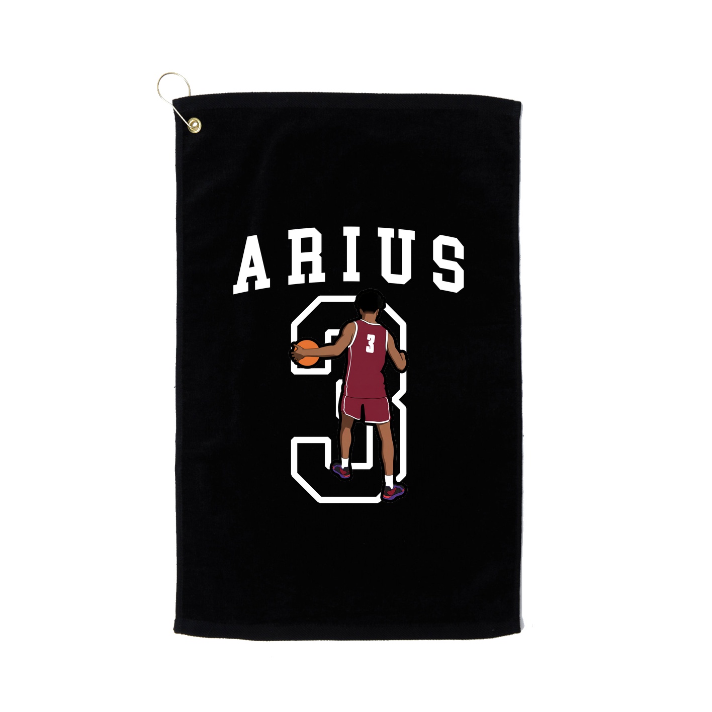 Golf Towel — Shirsey in Black