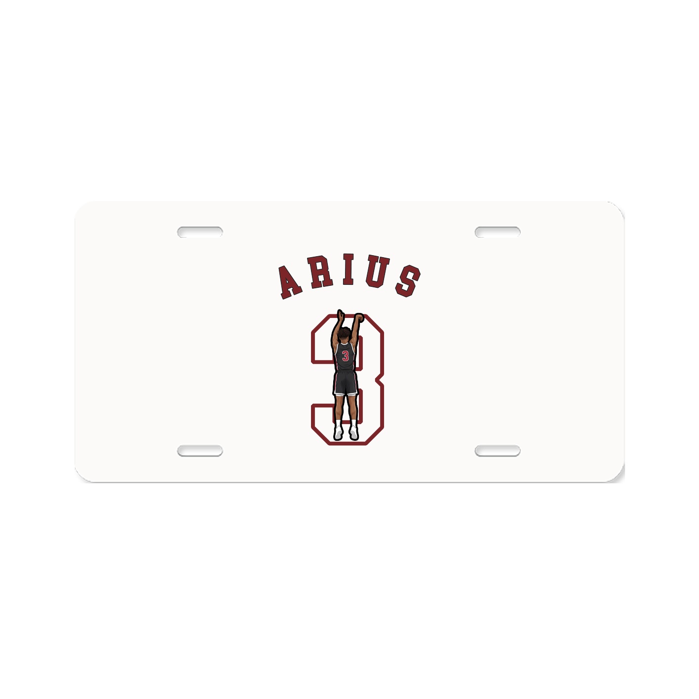 License Plate — Shirsey Arch in Classic