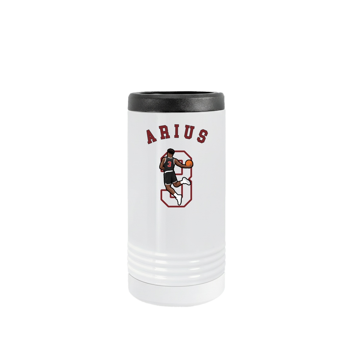 Slim Beverage Holder — Shirsey Arch in White