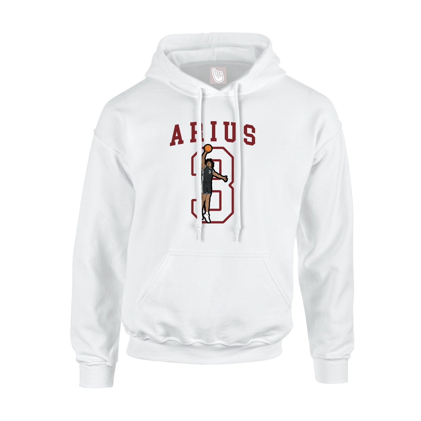 Youth Hoodie — Shirsey in White