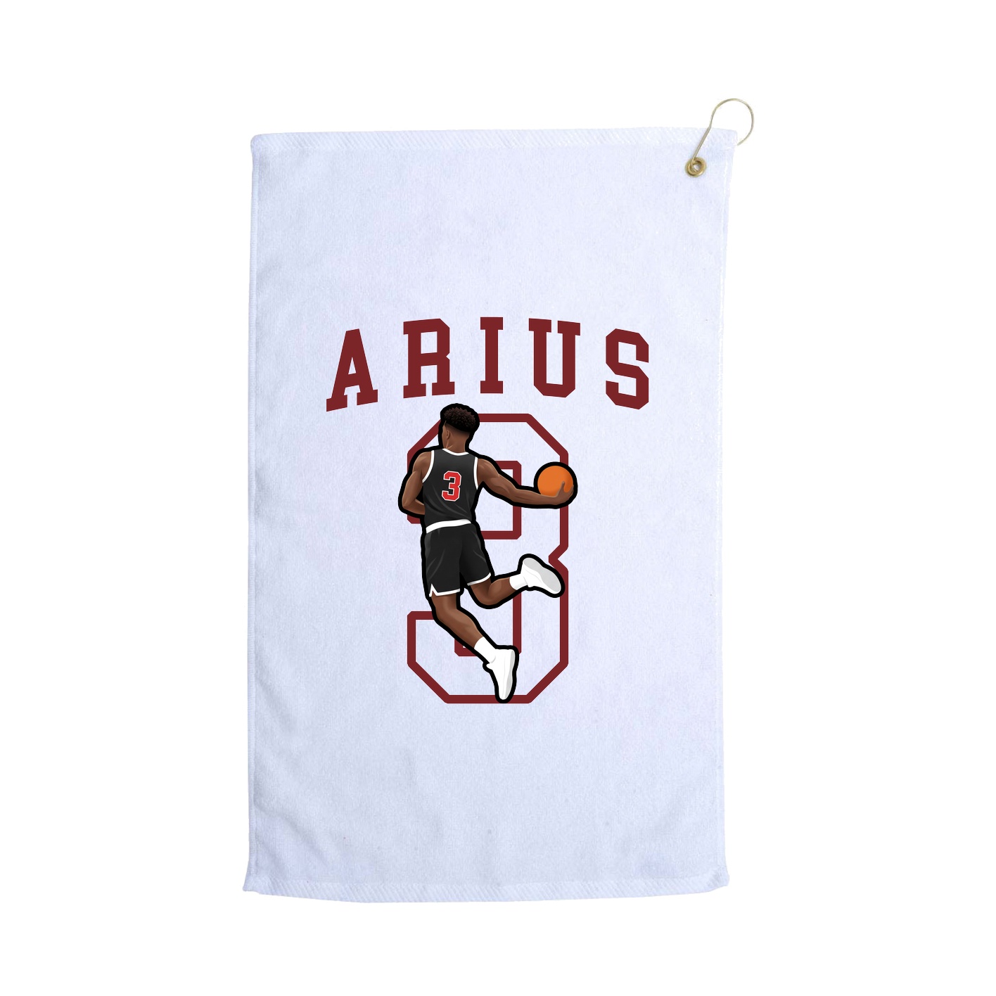 Golf Towel — Shirsey in White