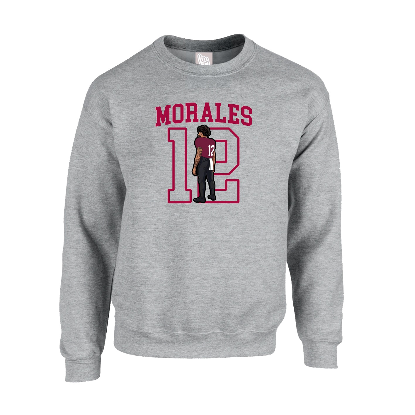 Fleece Crew — Shirsey in Grey