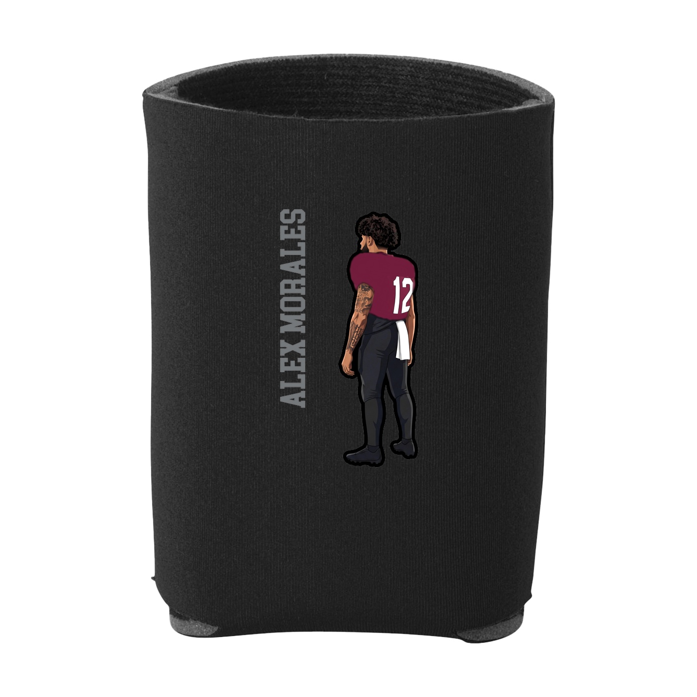 Can Holder — Name Vertical in Black