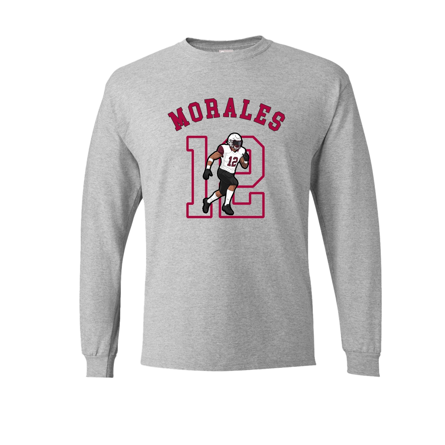 Long Sleeve Tee — Shirsey Arch in Grey