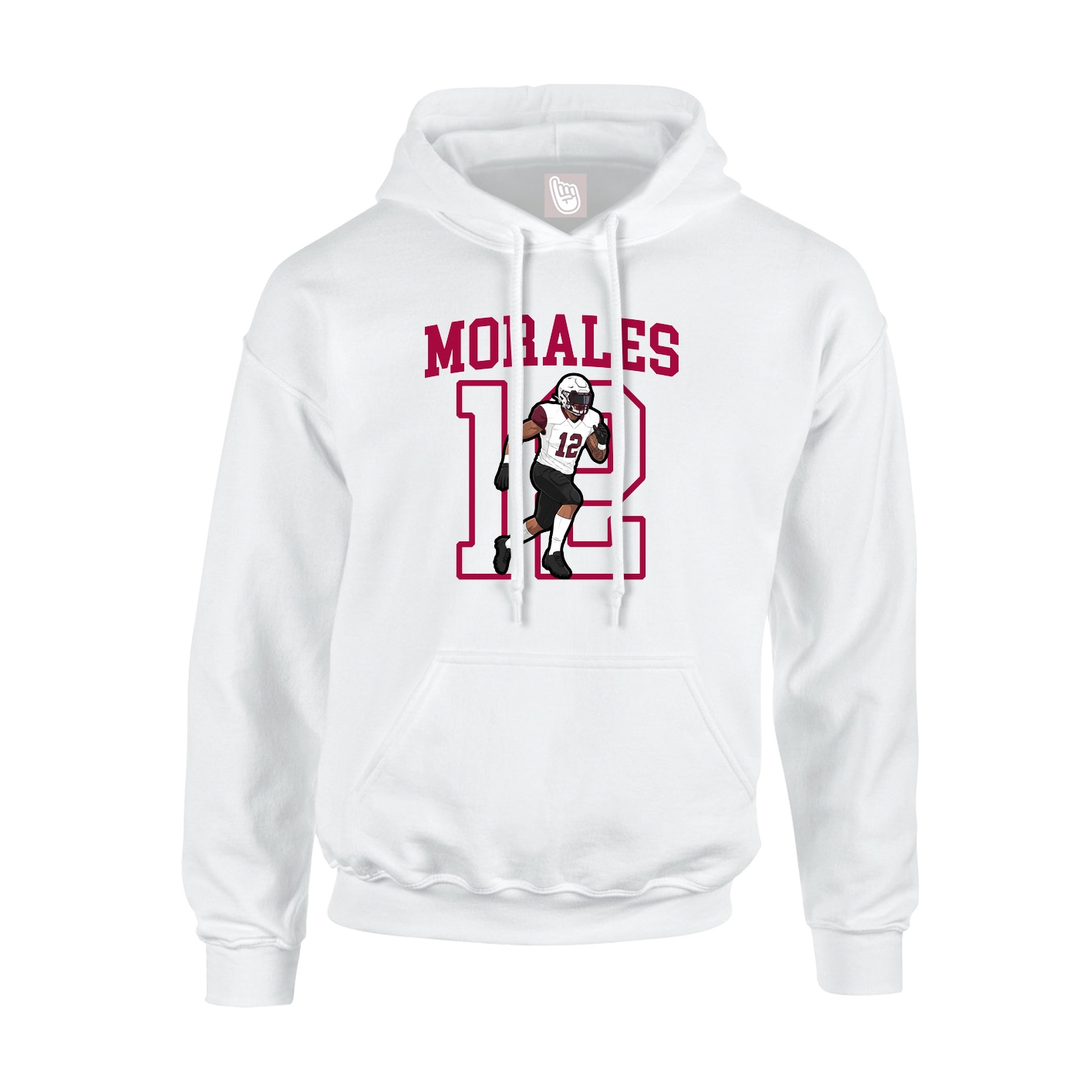 Youth Hoodie — Shirsey in White