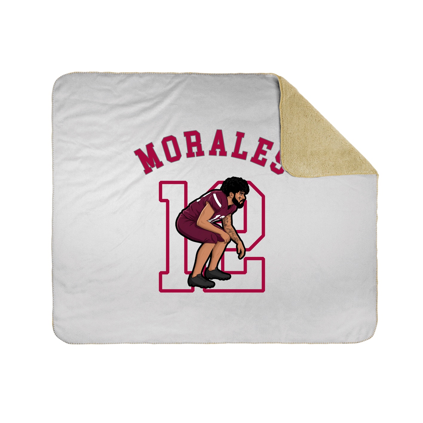 Throw Blanket — Shirsey Arch in White