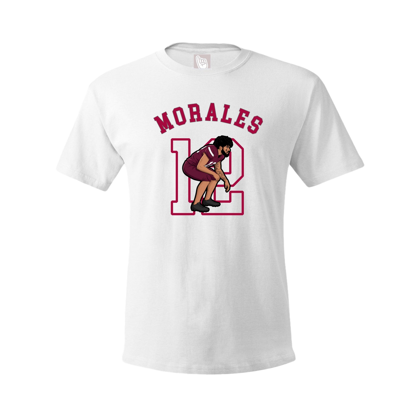 Youth Tee — Shirsey Arch in White