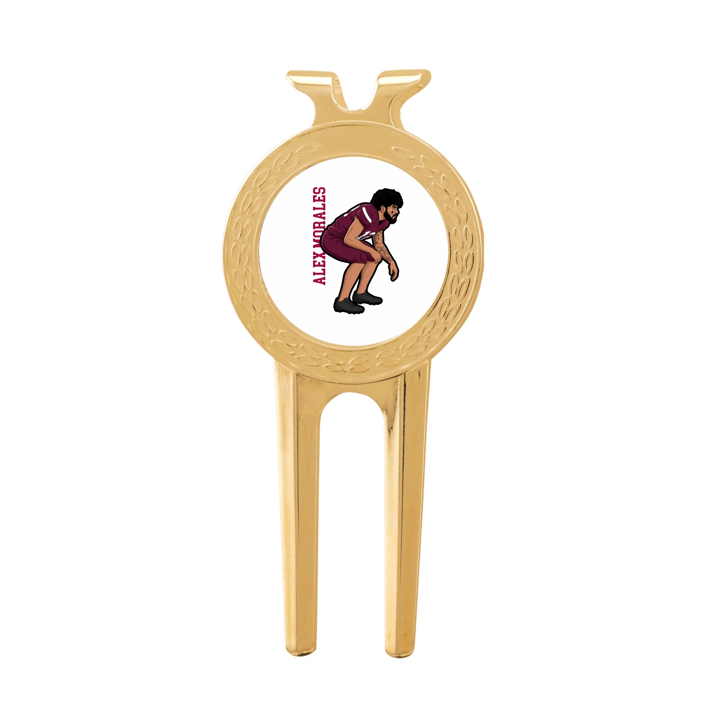 Divot Tool with Ball Marker — Name Vertical in Classic
