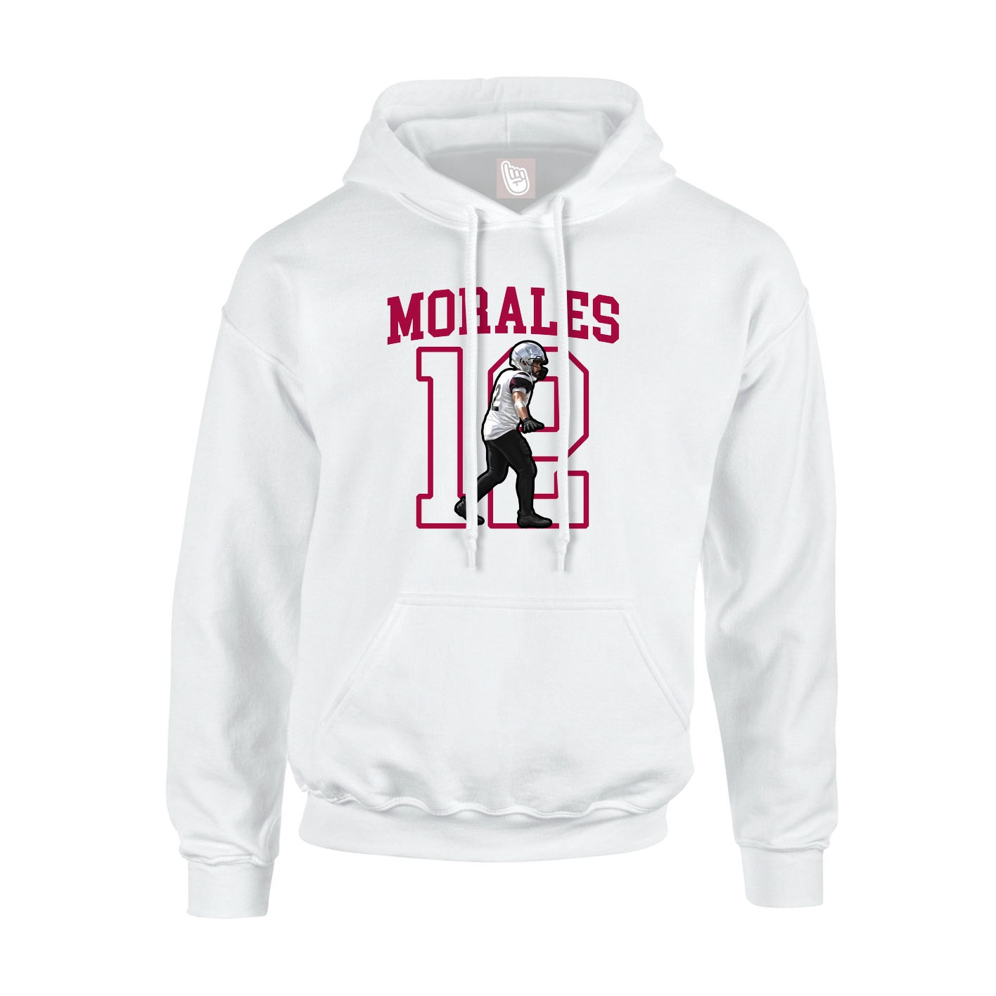 Youth Hoodie — Shirsey in White