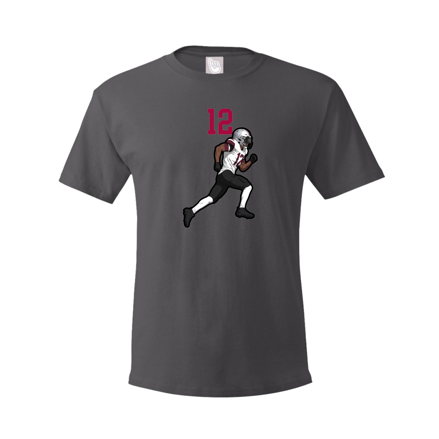 Tee — Number Top in Grey