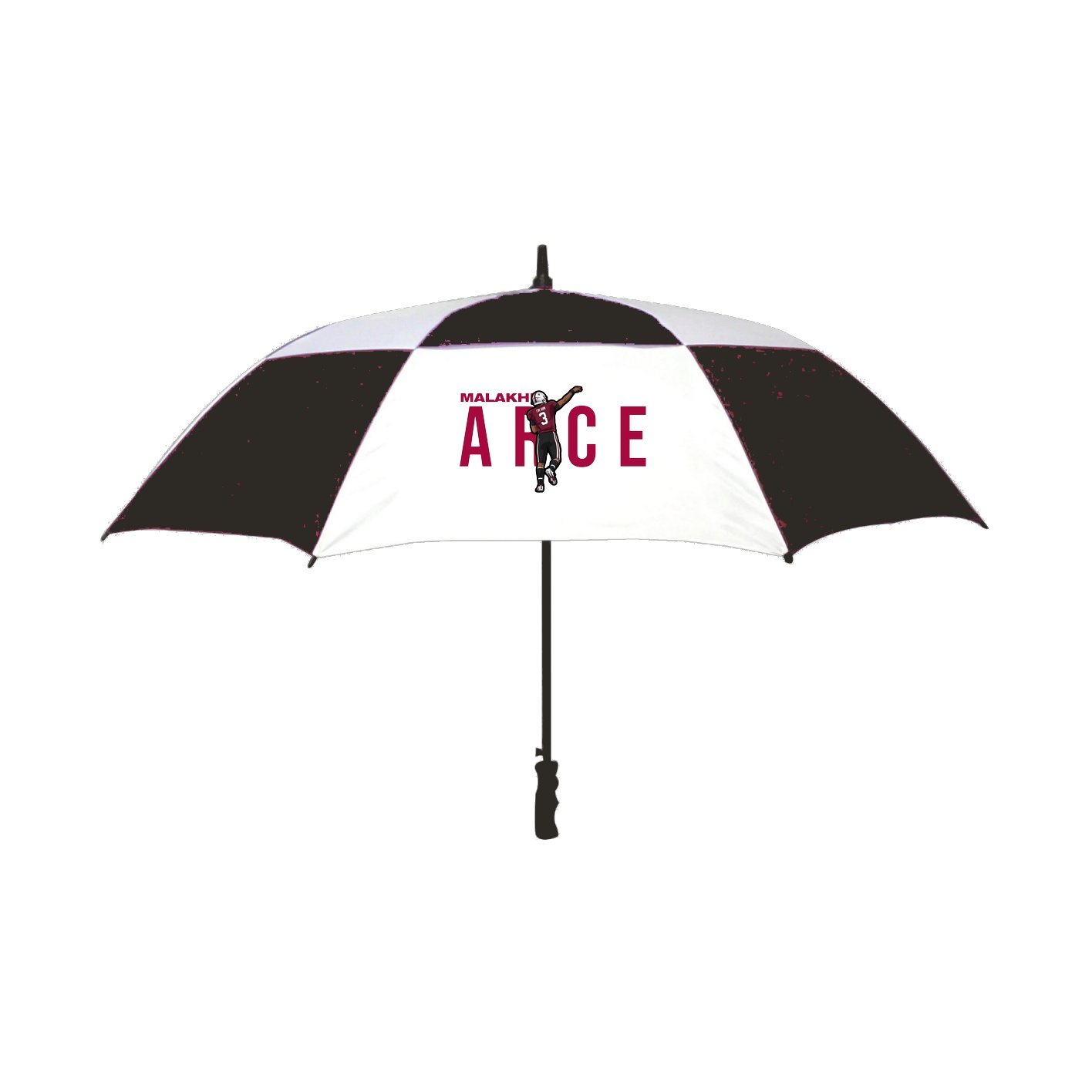 Golf Umbrella — Player Name in Black