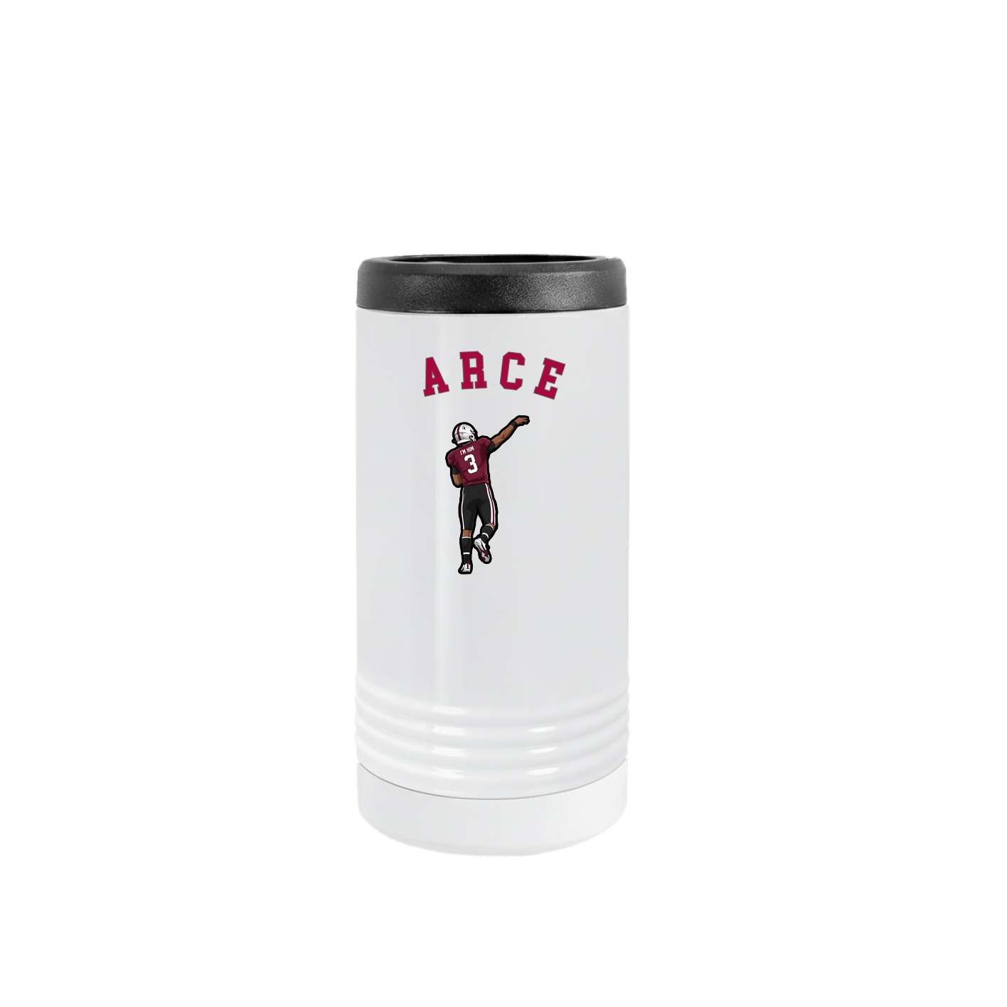 Slim Beverage Holder — Shirsey Arch in White
