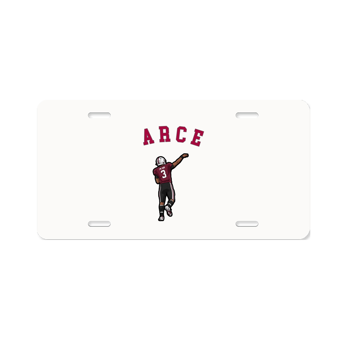 License Plate — Shirsey Arch in Classic