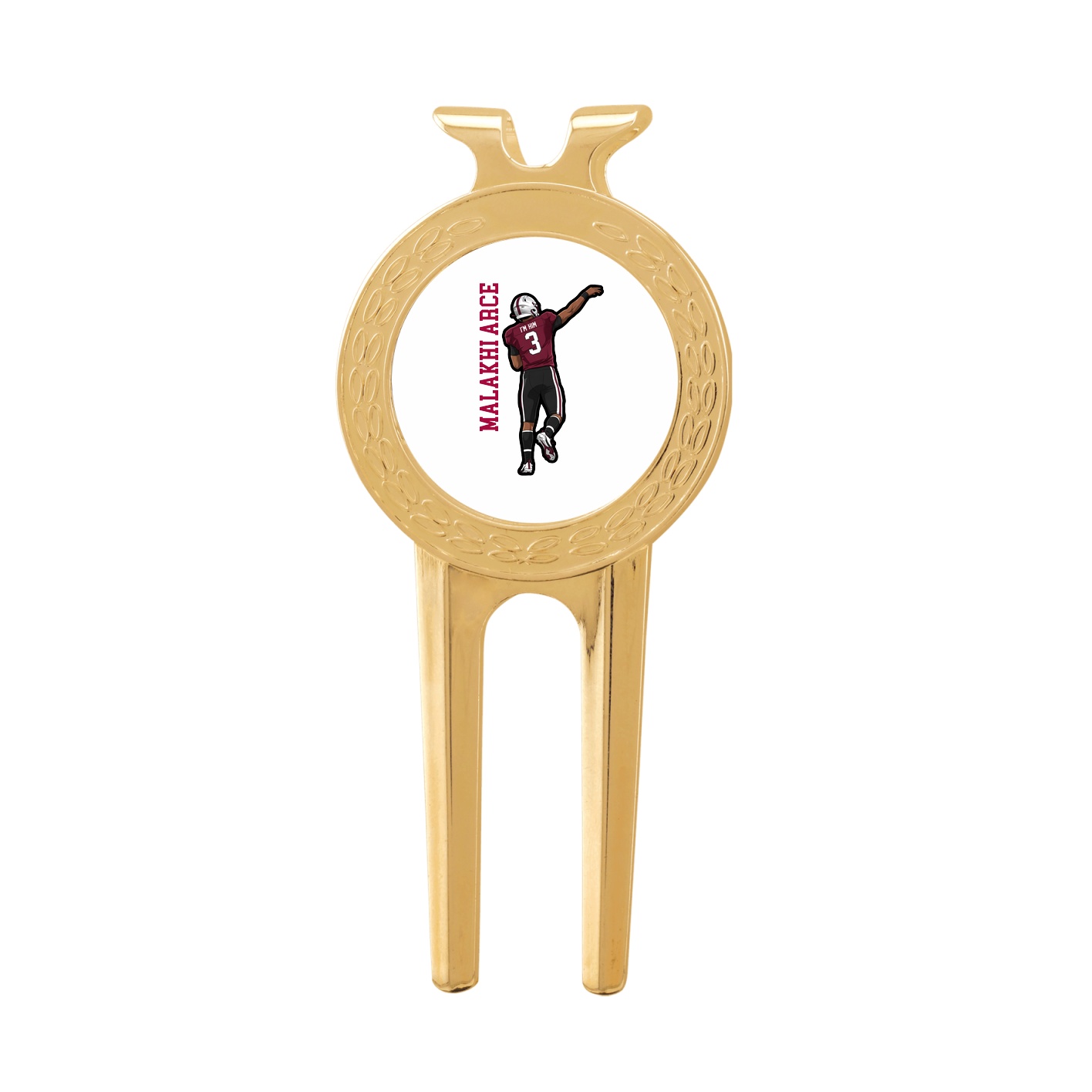 Divot Tool with Ball Marker — Name Vertical in Classic