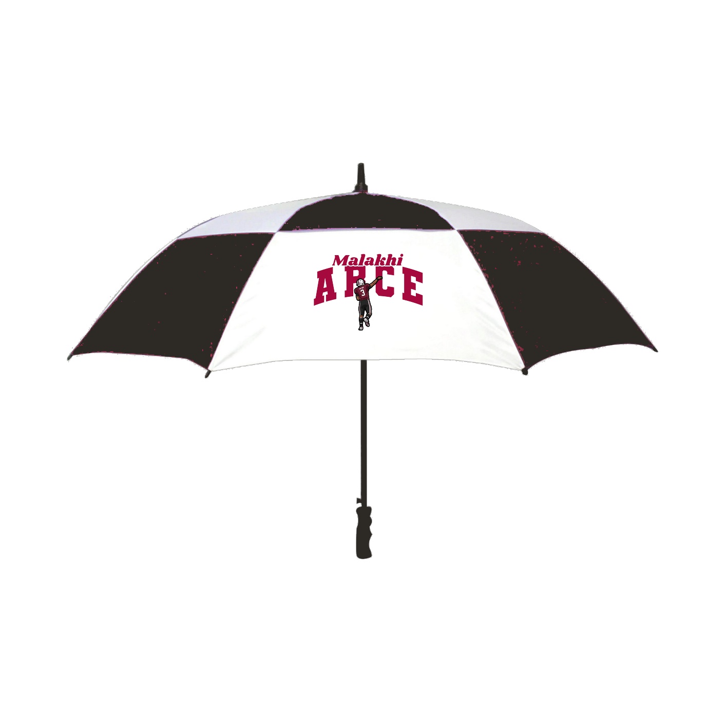 Golf Umbrella — Signature Arch in Black
