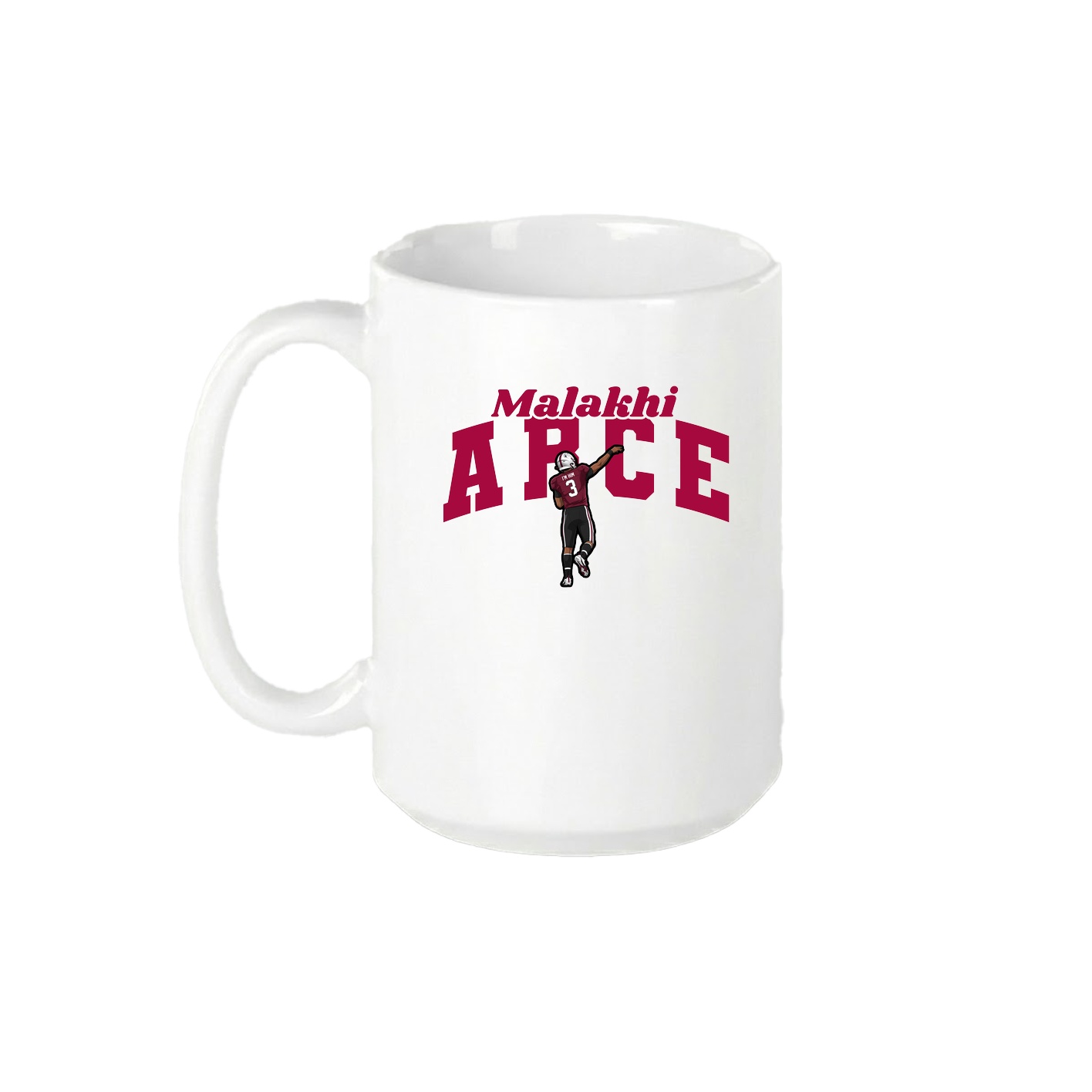 15oz Coffee Mug — Signature Arch in White