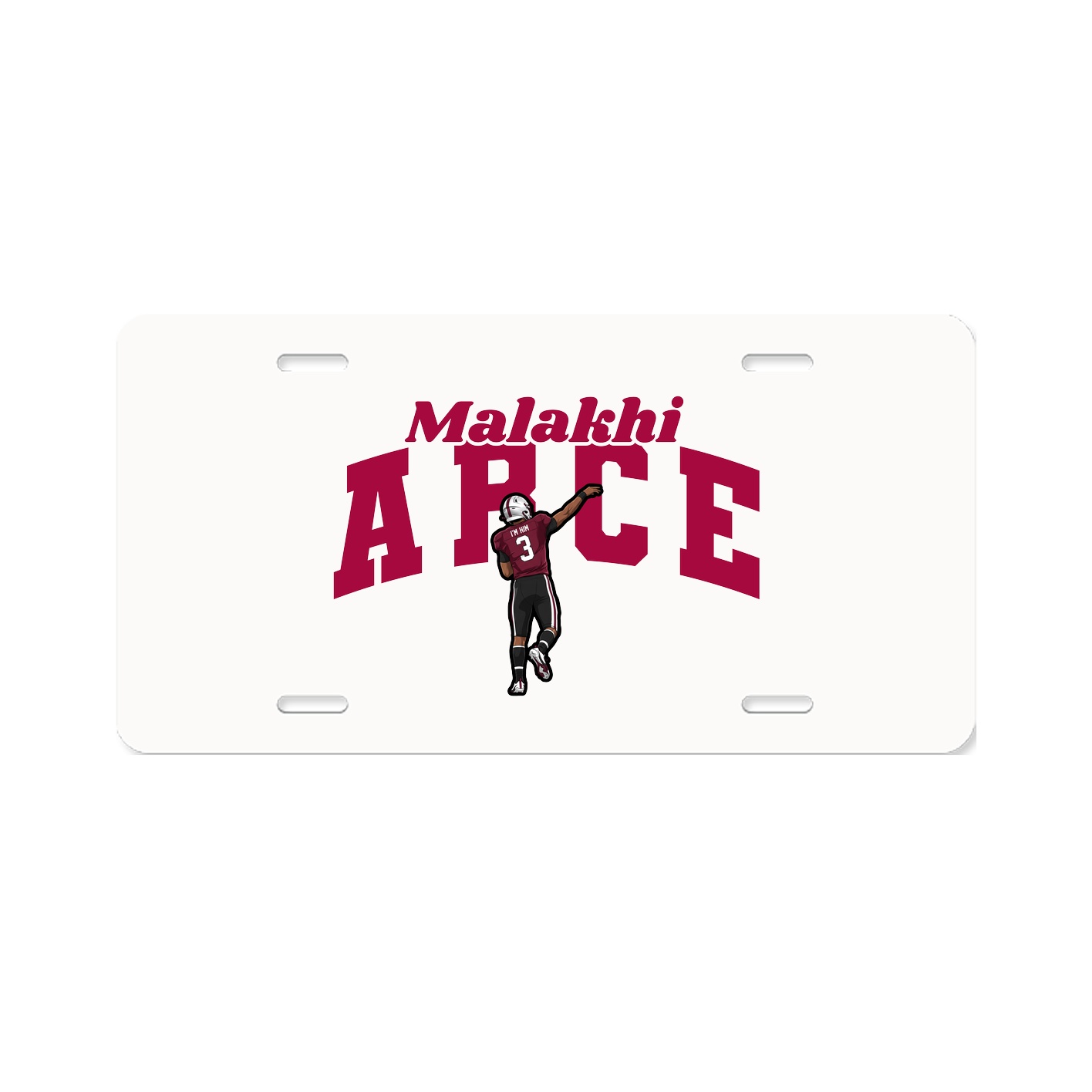 License Plate — Signature Arch in Classic