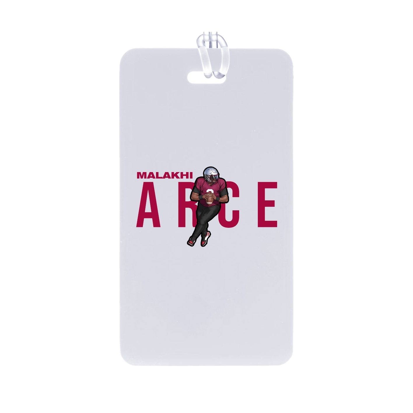 Bag Tag — Player Name in Classic