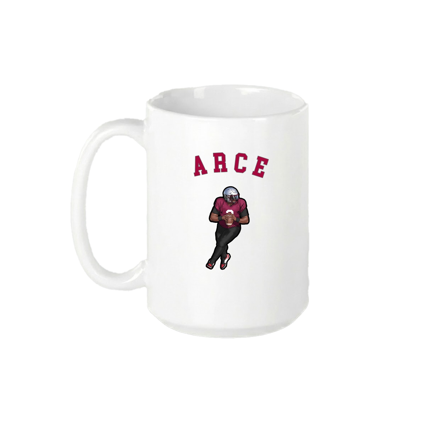 15oz Coffee Mug — Shirsey Arch in White