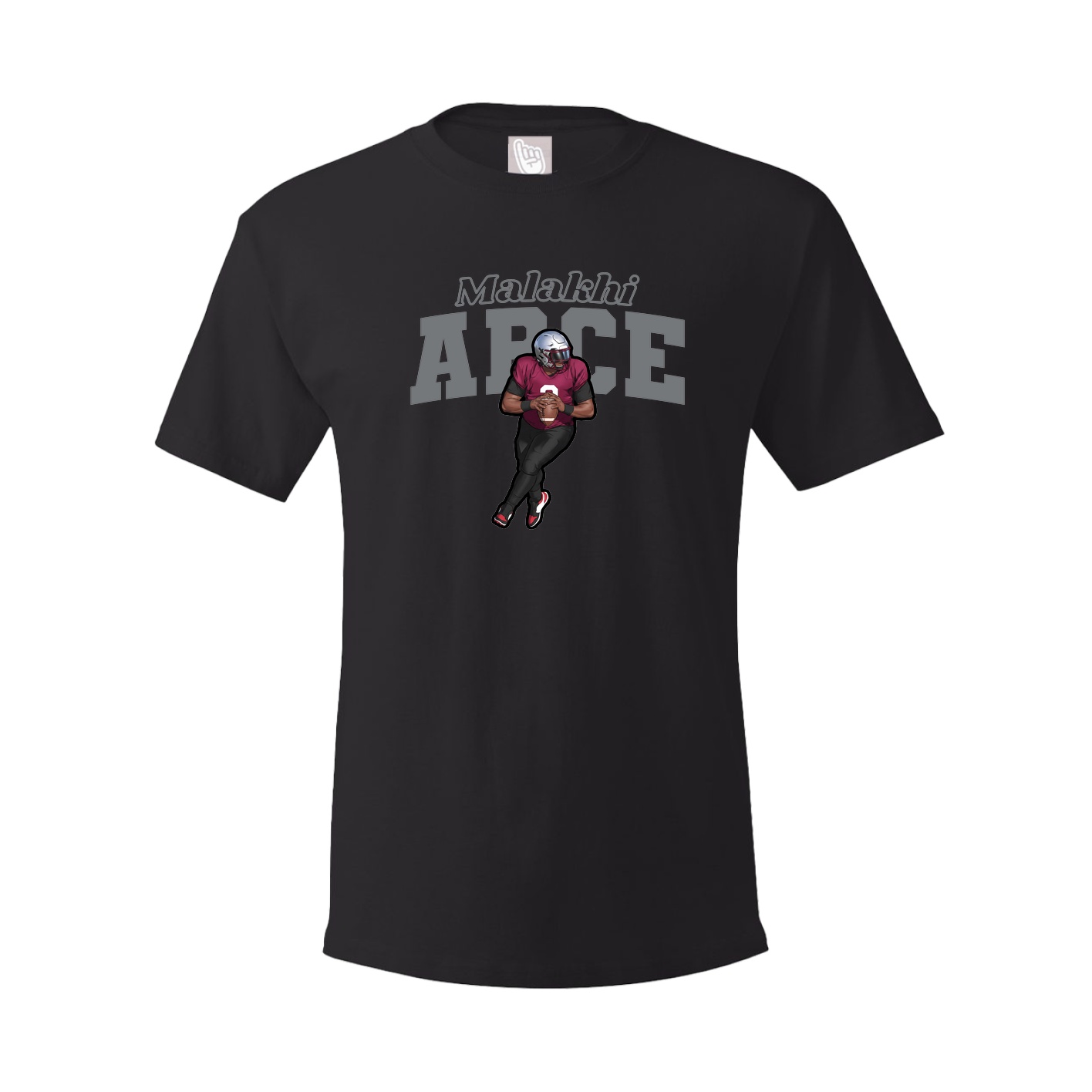 Tee — Name Arch in Black